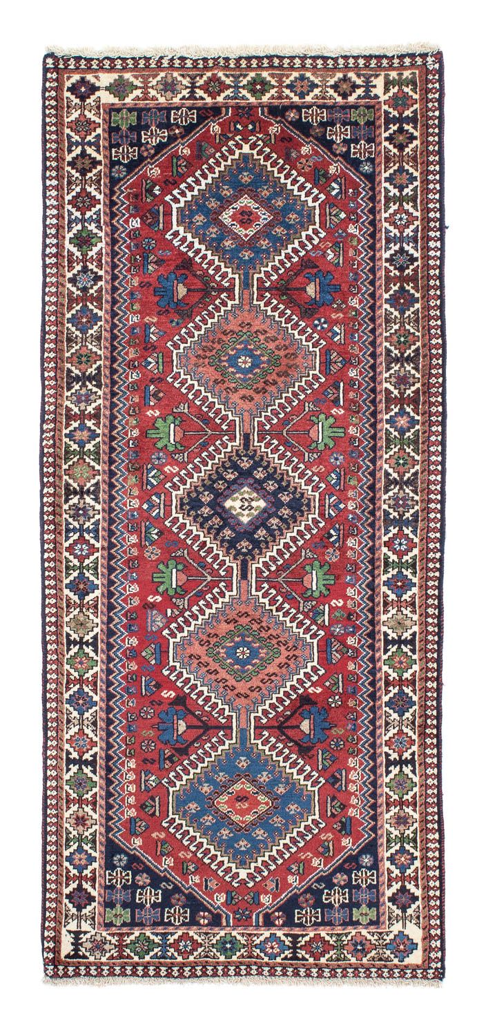 Løber Persisk tæppe - Nomadisk - 187 x 65 cm - rød