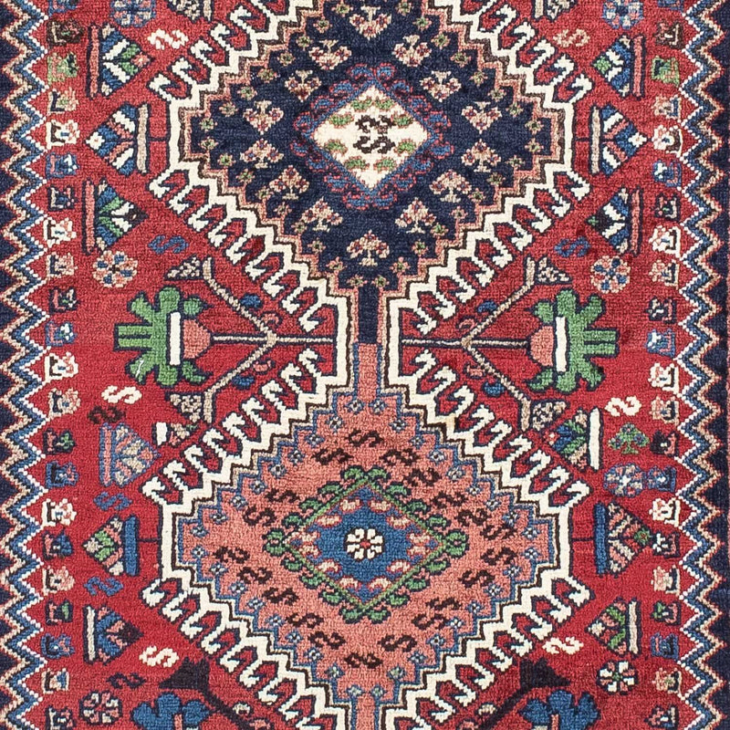Løber Persisk tæppe - Nomadisk - 187 x 65 cm - rød
