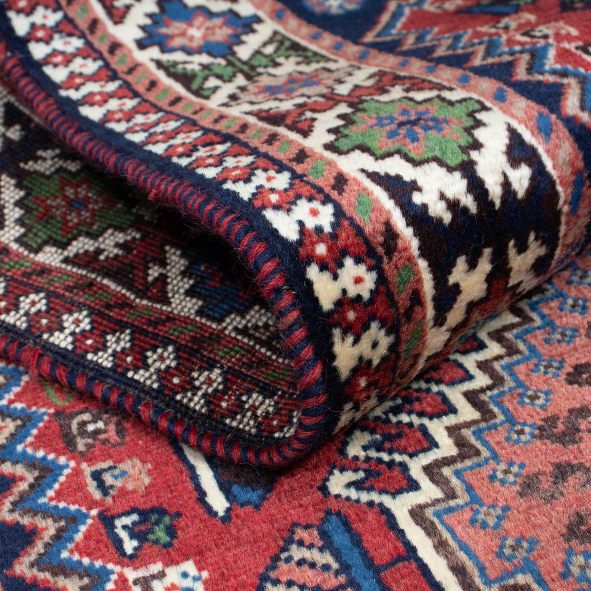 Løber Persisk tæppe - Nomadisk - 187 x 65 cm - rød