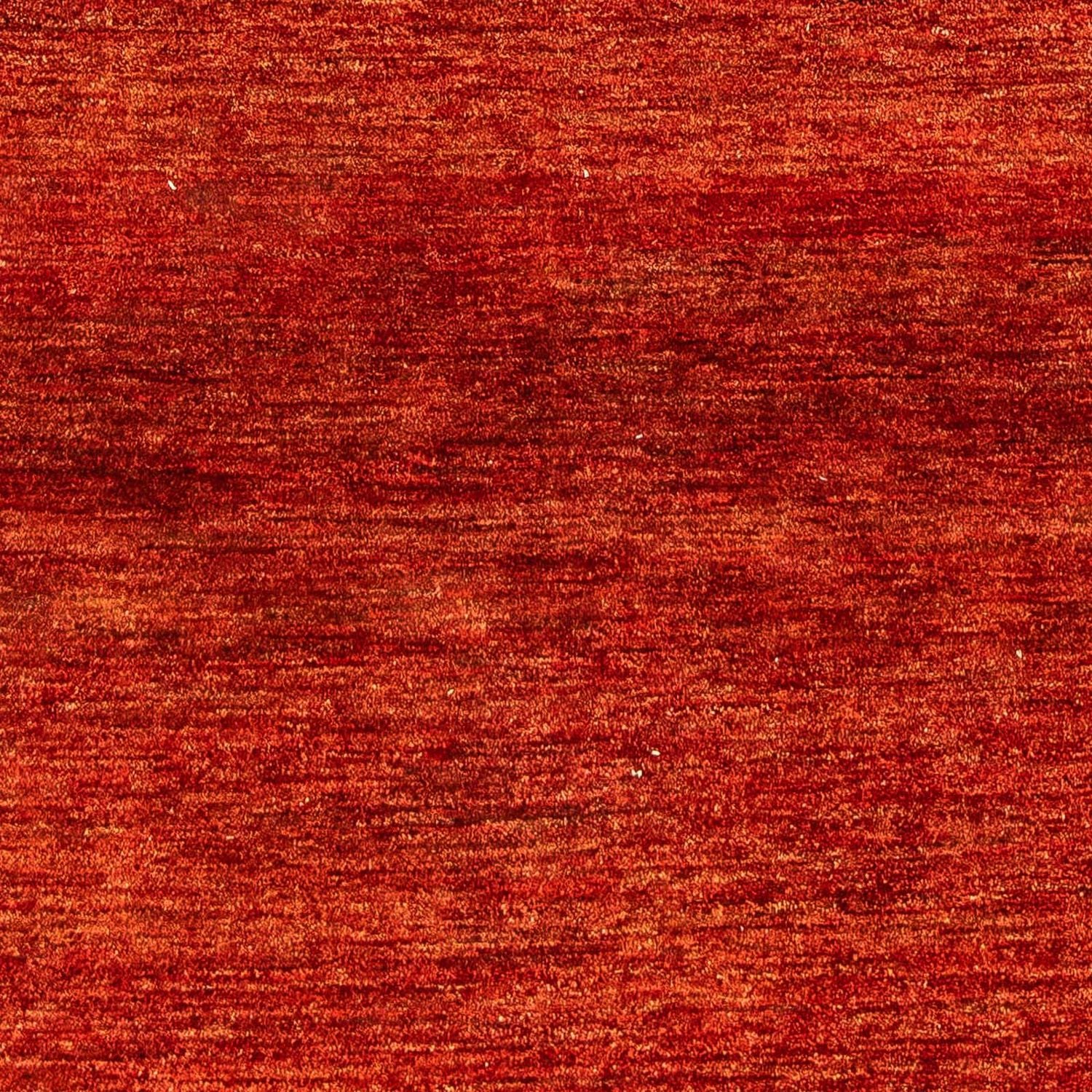 Gabbeh-tæppe - Indus - 202 x 137 cm - mørkerød