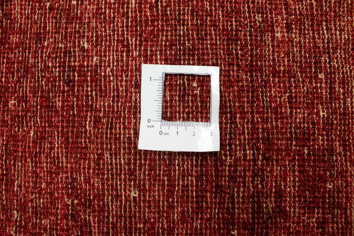 Gabbeh-tæppe - Indus - 202 x 137 cm - mørkerød