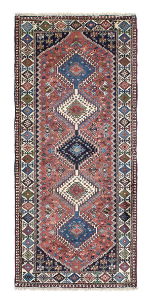 Løber Persisk tæppe - Nomadisk - 205 x 78 cm - lysrød