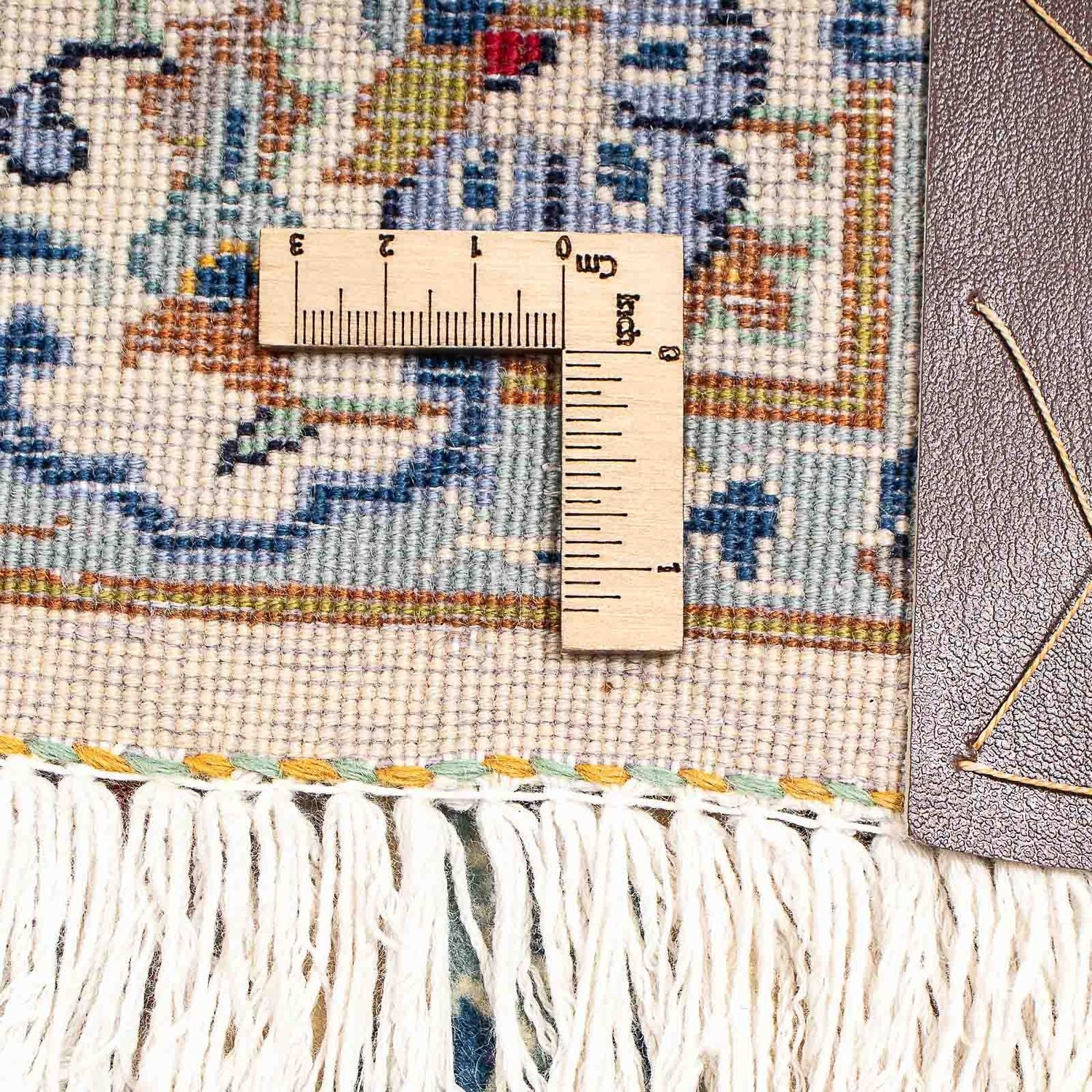 Persisk tæppe - Keshan - 423 x 312 cm - beige