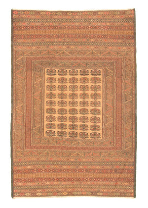 Kelim-tæppe - orientalsk - 179 x 120 cm - flerfarvet