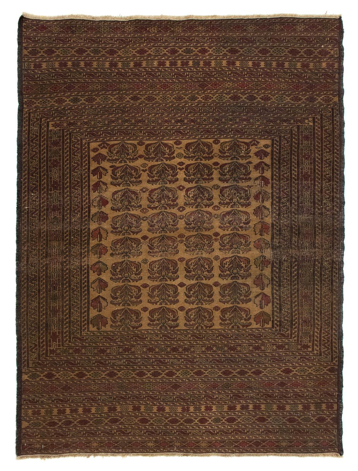 Kelim-tæppe - orientalsk - 148 x 106 cm - flerfarvet