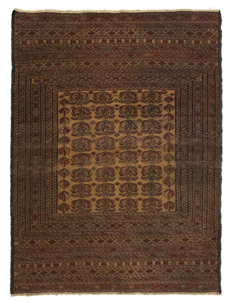 Kelim-tæppe - orientalsk - 148 x 106 cm - flerfarvet