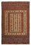Kelim-tæppe - orientalsk - 140 x 89 cm - flerfarvet