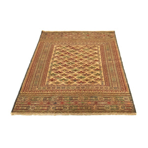 Kelim-tæppe - orientalsk - 144 x 89 cm - flerfarvet