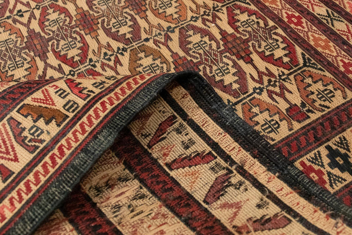 Kelim-tæppe - orientalsk - 140 x 96 cm - flerfarvet