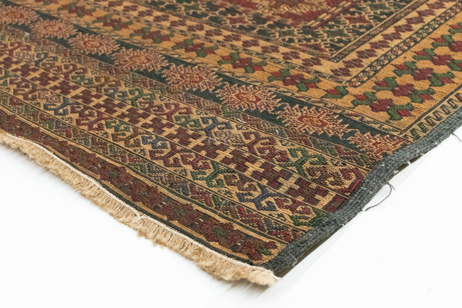 Kelim-tæppe - orientalsk - 137 x 93 cm - flerfarvet