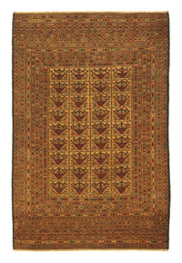 Kelim-tæppe - orientalsk - 187 x 125 cm - flerfarvet