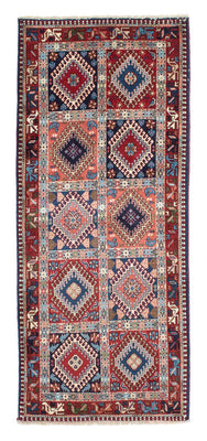 Løber Persisk tæppe - Nomadisk - 190 x 80 cm - lysrød