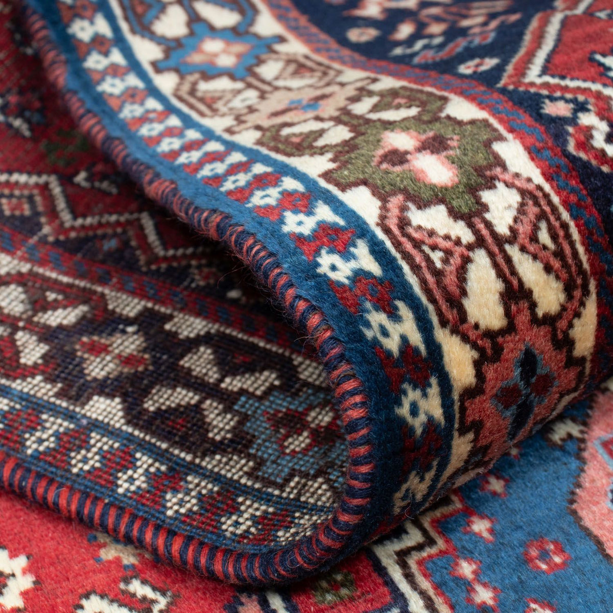 Løber Persisk tæppe - Nomadisk - 201 x 82 cm - rød