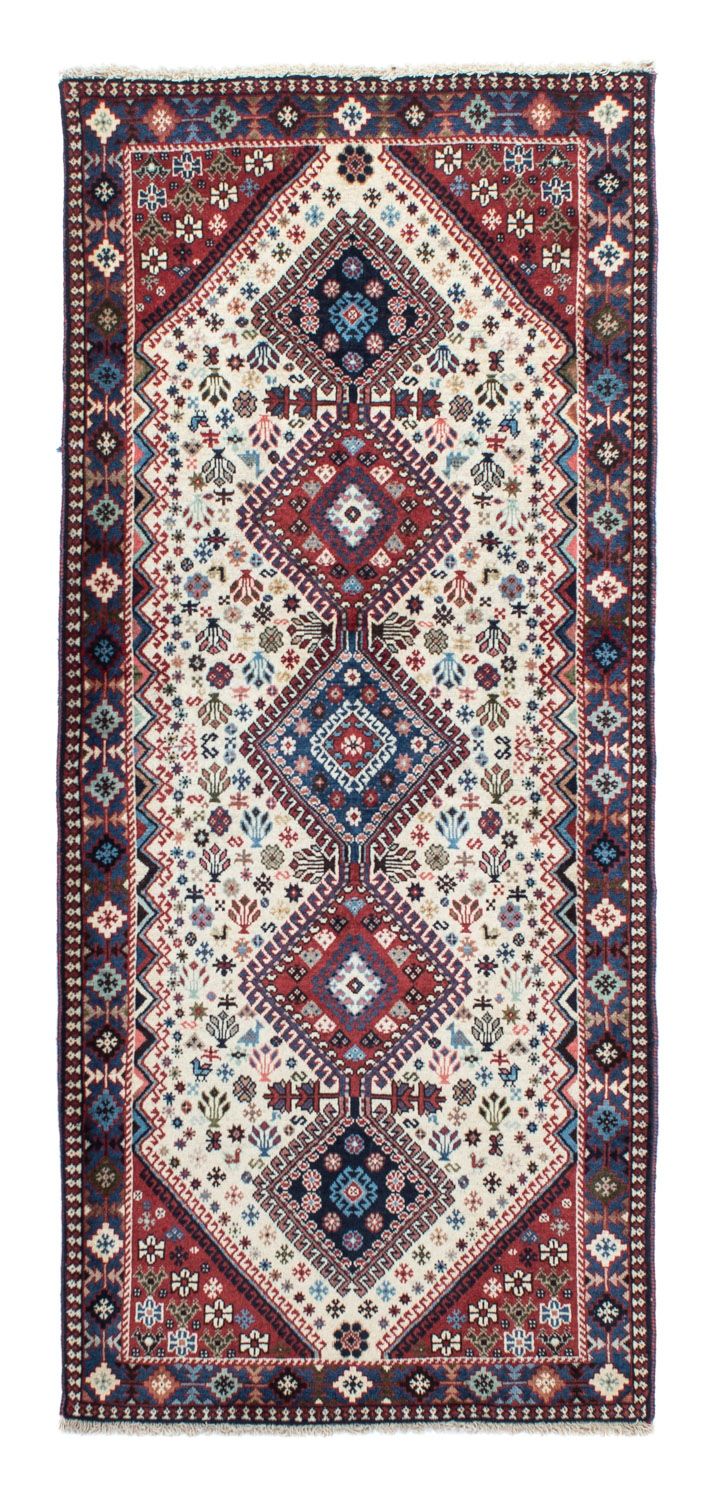 Løber Persisk tæppe - Nomadisk - 192 x 84 cm - beige