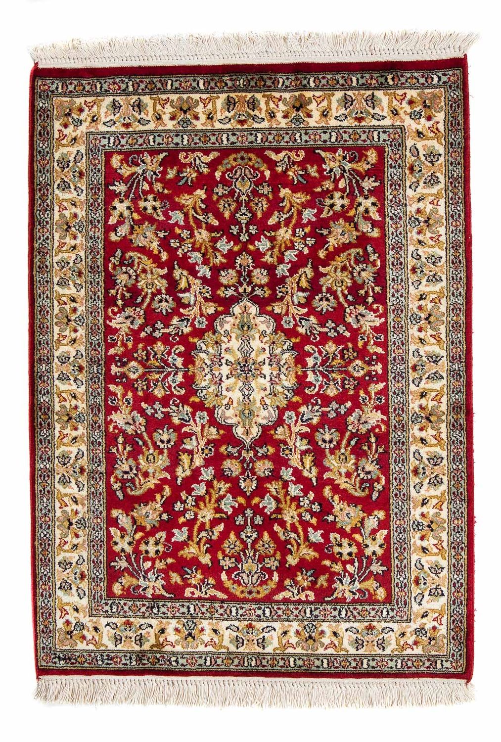 Persisk tæppe - Classic - 89 x 62 cm - mørkerød
