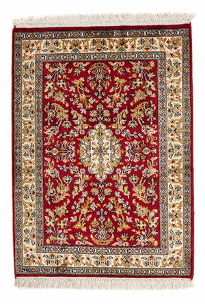 Persisk tæppe - Classic - 89 x 62 cm - mørkerød
