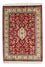 Persisk tæppe - Classic - 89 x 62 cm - mørkerød
