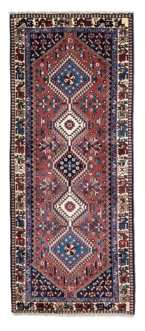Løber Persisk tæppe - Nomadisk - 202 x 83 cm - brun