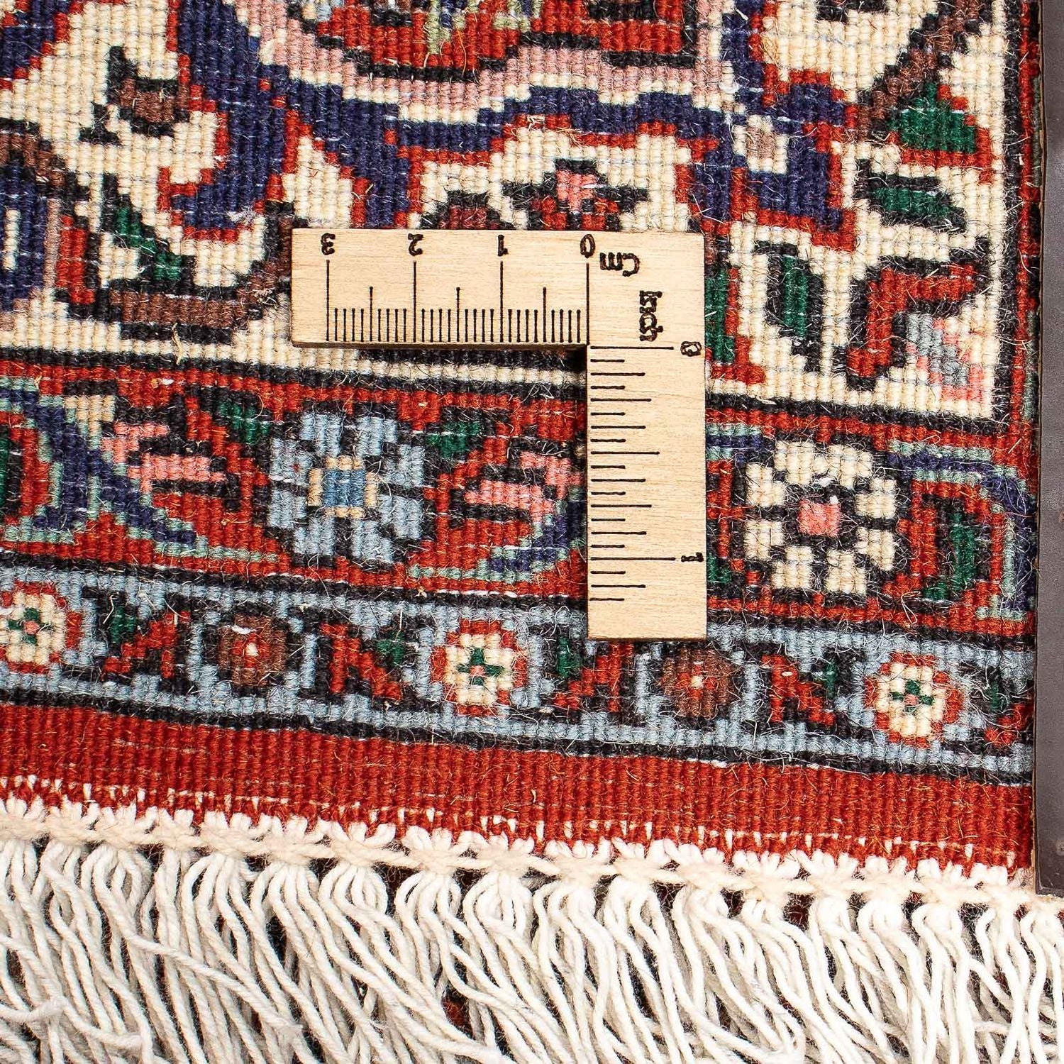Persisk tæppe - Bijar - 205 x 138 cm - flerfarvet