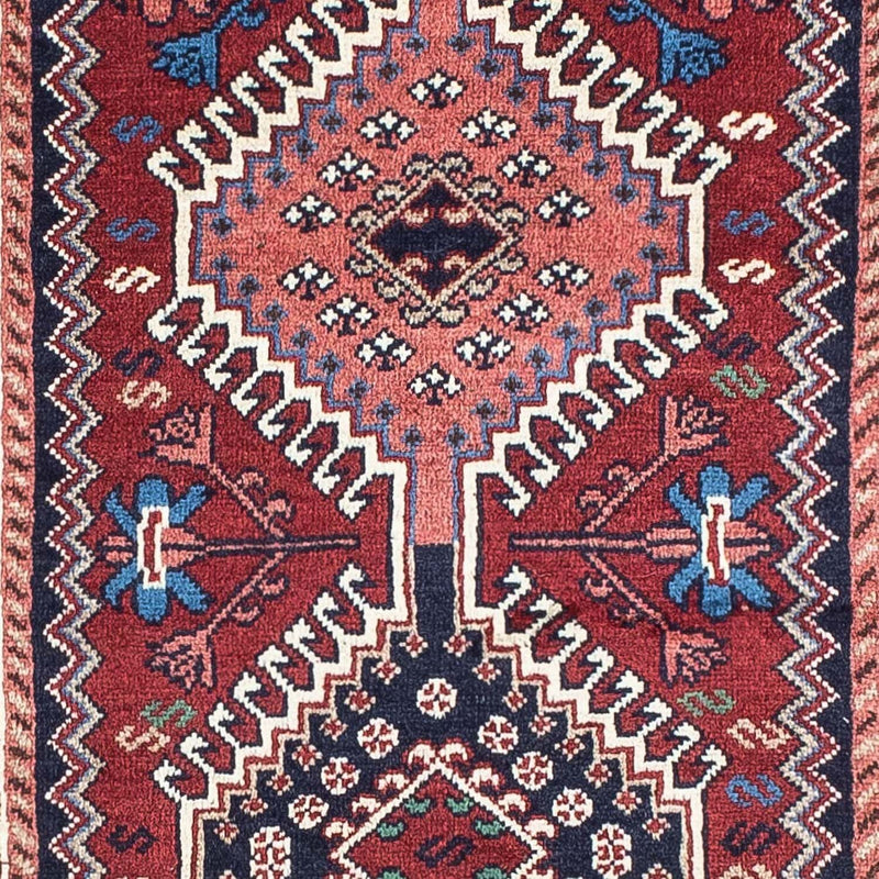 Løber Persisk tæppe - Nomadisk - 195 x 79 cm - rød