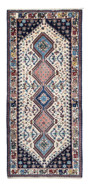 Løber Persisk tæppe - Nomadisk - 195 x 82 cm - beige
