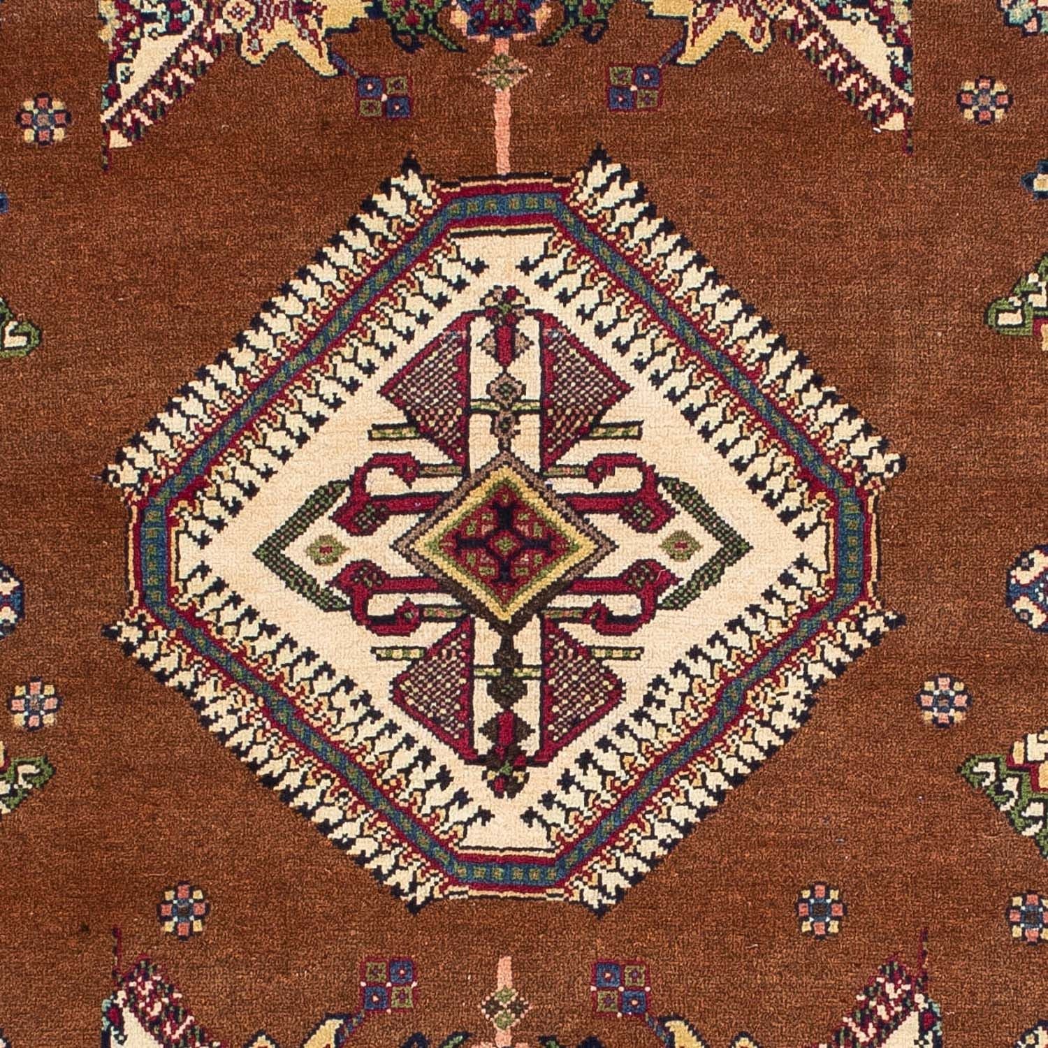Persisk tæppe - Nomadisk - 158 x 120 cm - brun