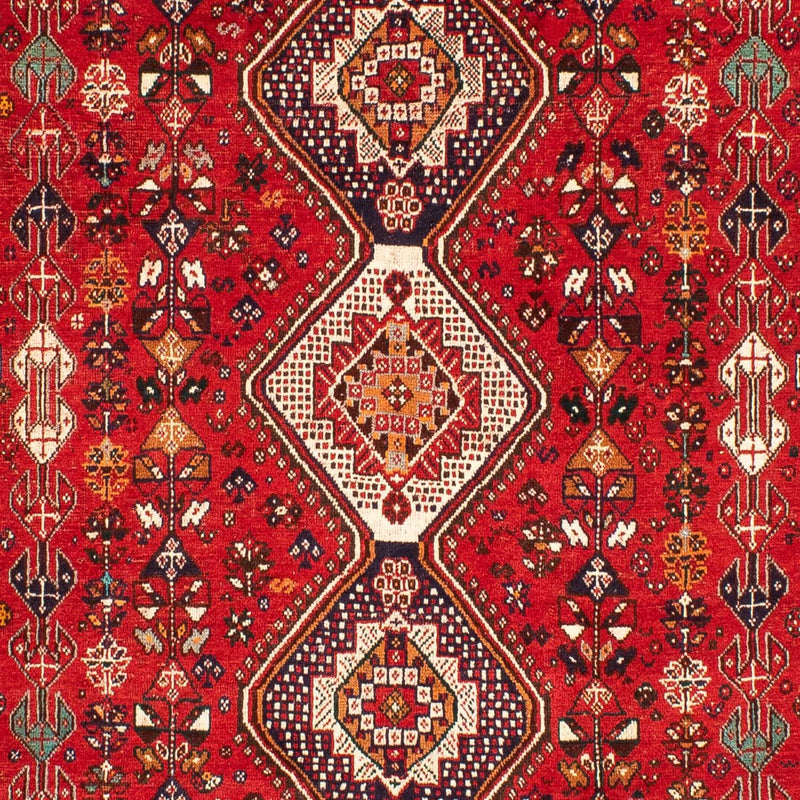 Persisk tæppe - Nomadisk - 298 x 189 cm - mørkerød