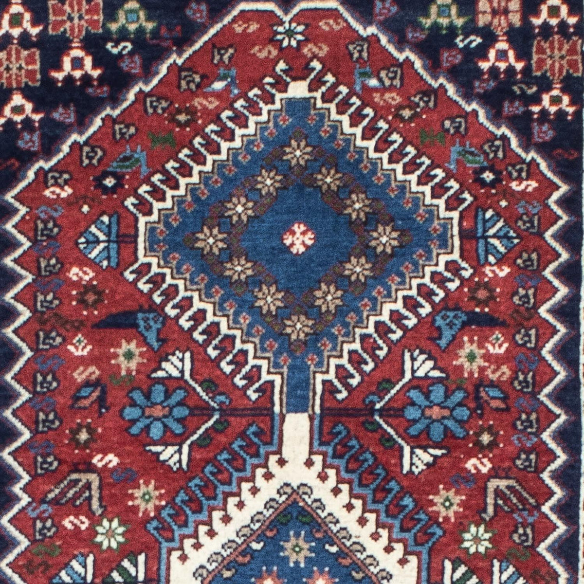 Løber Persisk tæppe - Nomadisk - 197 x 78 cm - rød