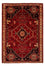 Persisk tæppe - Nomadisk - 291 x 210 cm - mørkerød