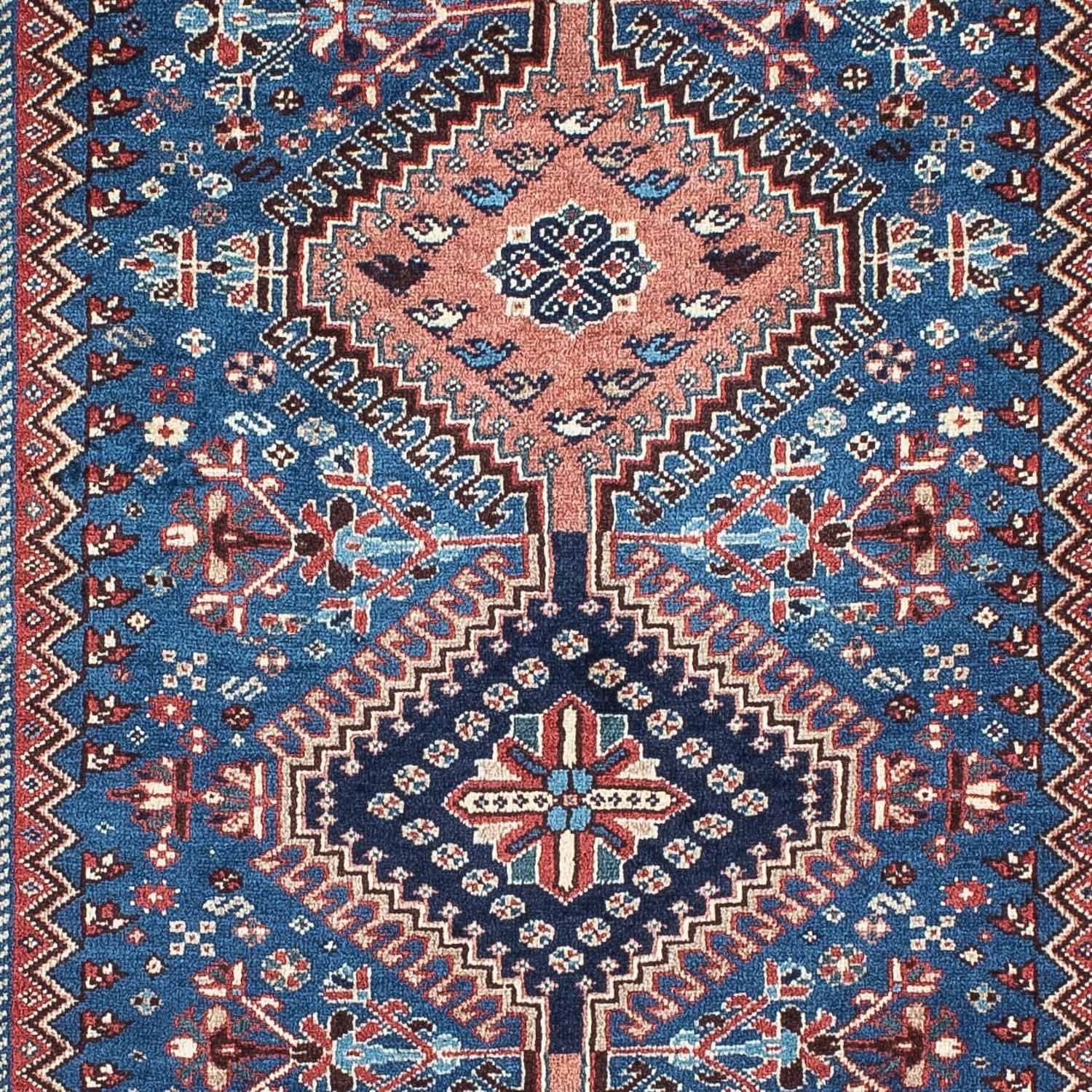 Løber Persisk tæppe - Nomadisk - 183 x 78 cm - blå
