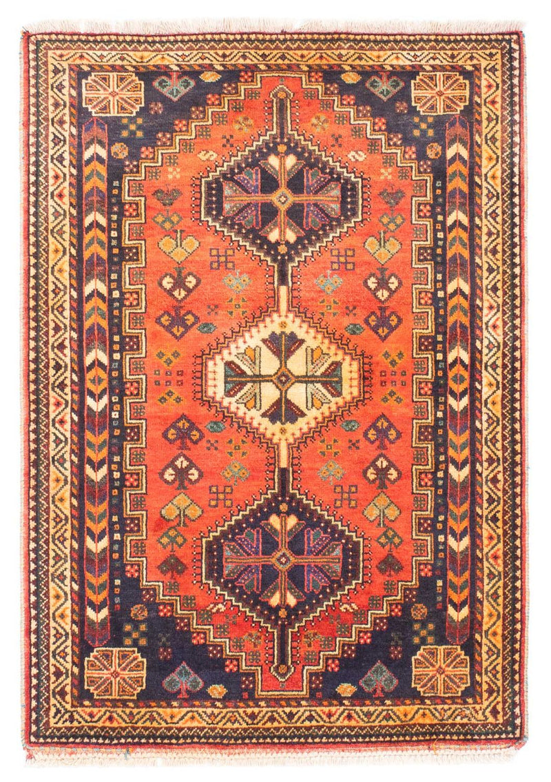 Persisk tæppe - Nomadisk - 164 x 122 cm - rød