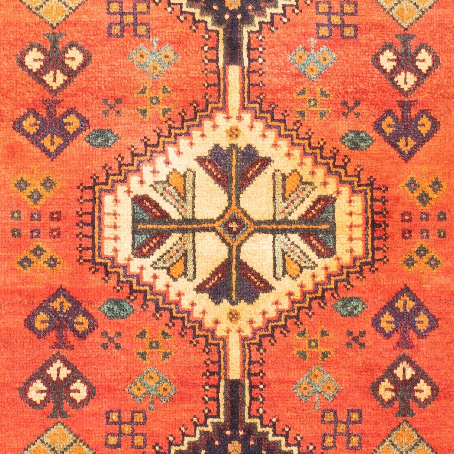 Persisk tæppe - Nomadisk - 164 x 122 cm - rød