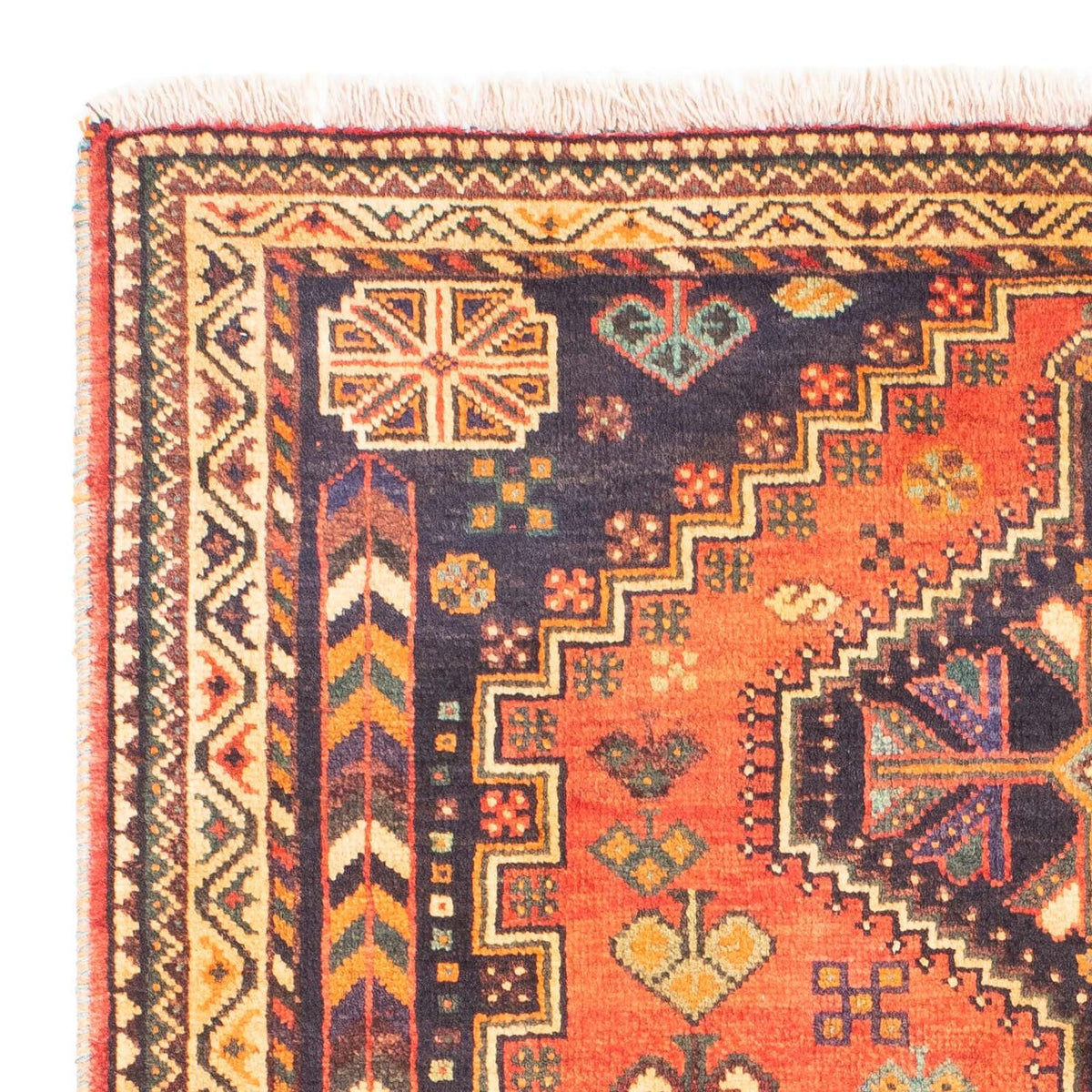 Persisk tæppe - Nomadisk - 164 x 122 cm - rød