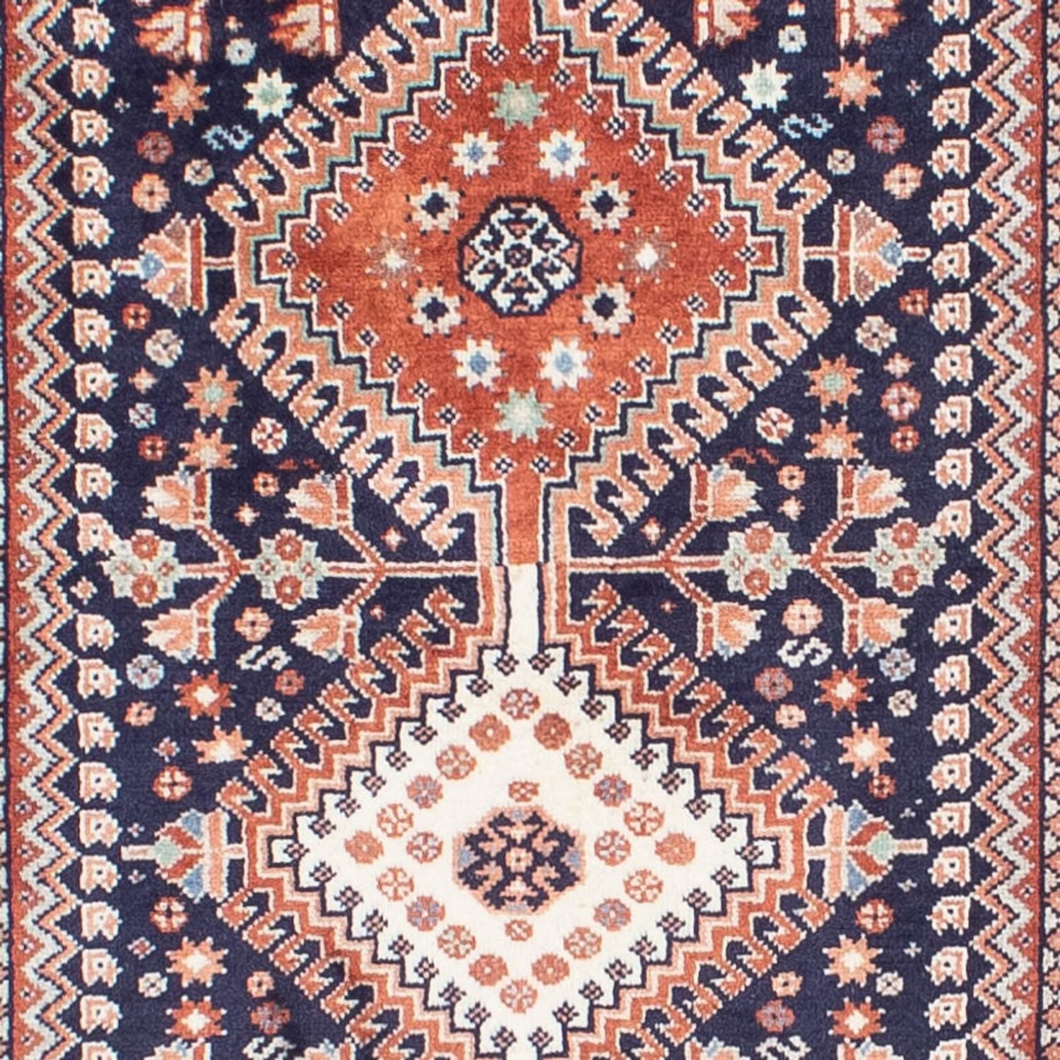 Løber Persisk tæppe - Nomadisk - 280 x 81 cm - flerfarvet