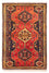 Persisk tæppe - Nomadisk - 170 x 116 cm - mørkerød