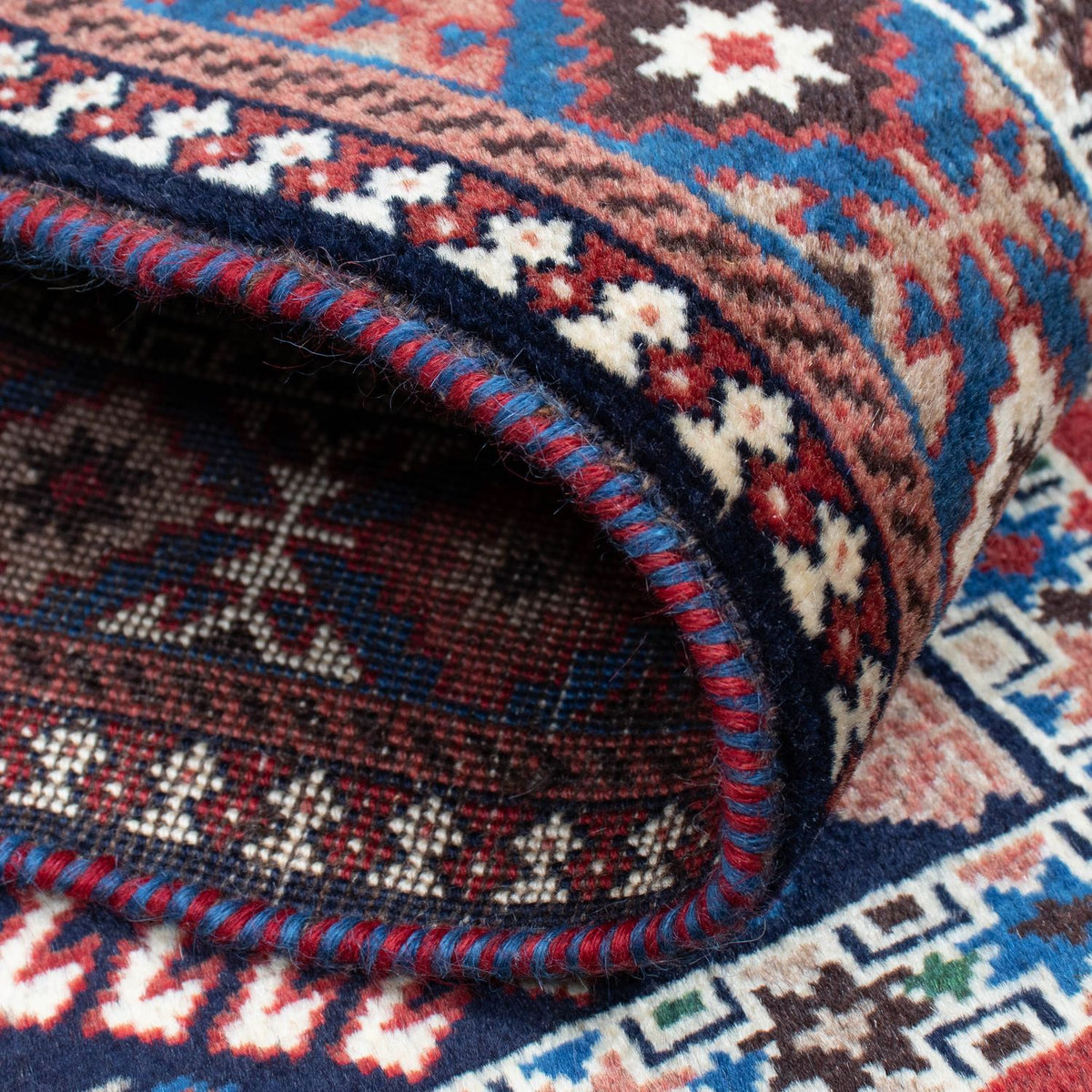 Løber Persisk tæppe - Nomadisk - 277 x 81 cm - flerfarvet