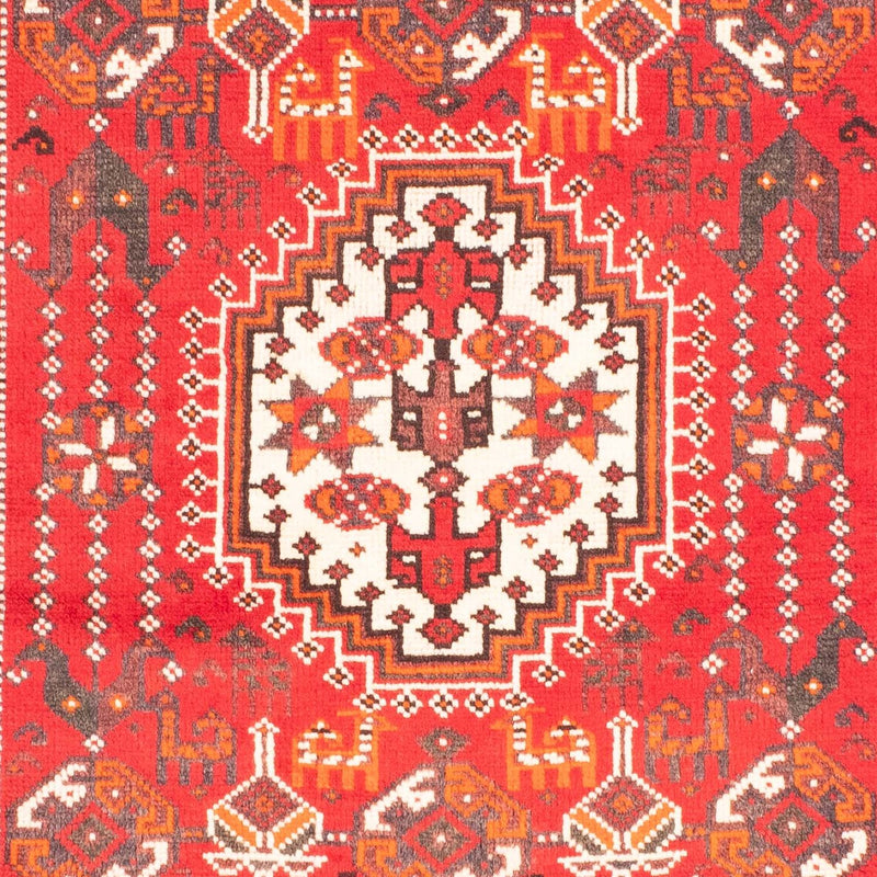 Persisk tæppe - Nomadisk - 159 x 110 cm - rød