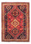 Persisk tæppe - Nomadisk - 163 x 118 cm - mørkerød