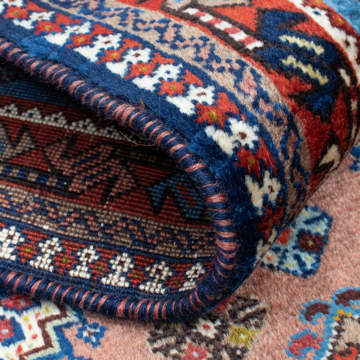 Løber Persisk tæppe - Nomadisk - 293 x 80 cm - flerfarvet