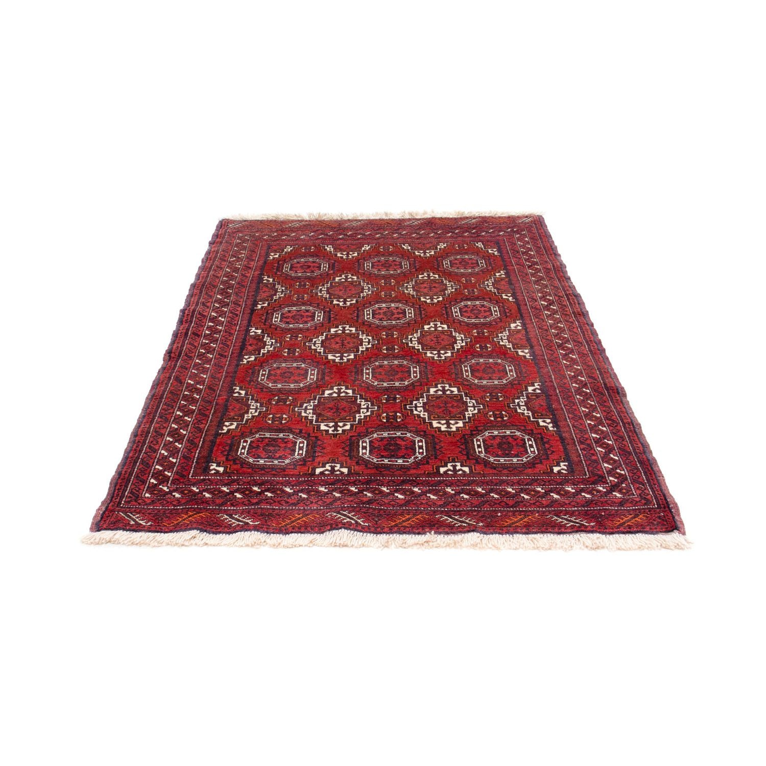 Baluch-tæppe - 162 x 120 cm - mørkerød