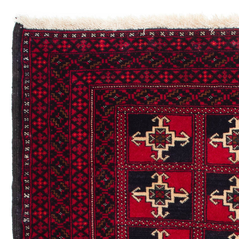 Baluch-tæppe - 137 x 97 cm - mørkerød
