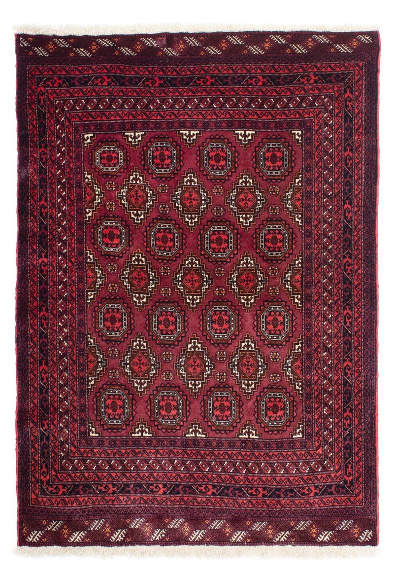 Baluch-tæppe - 167 x 116 cm - mørkerød