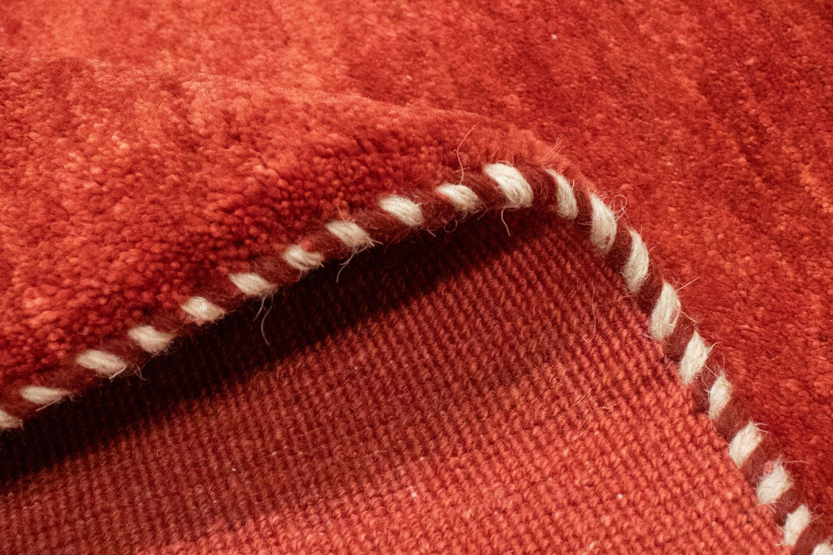 Gabbeh-tæppe - Persisk - 197 x 112 cm - rød