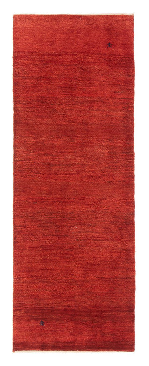 Løber Gabbeh-tæppe - Persisk - 228 x 78 cm - rød