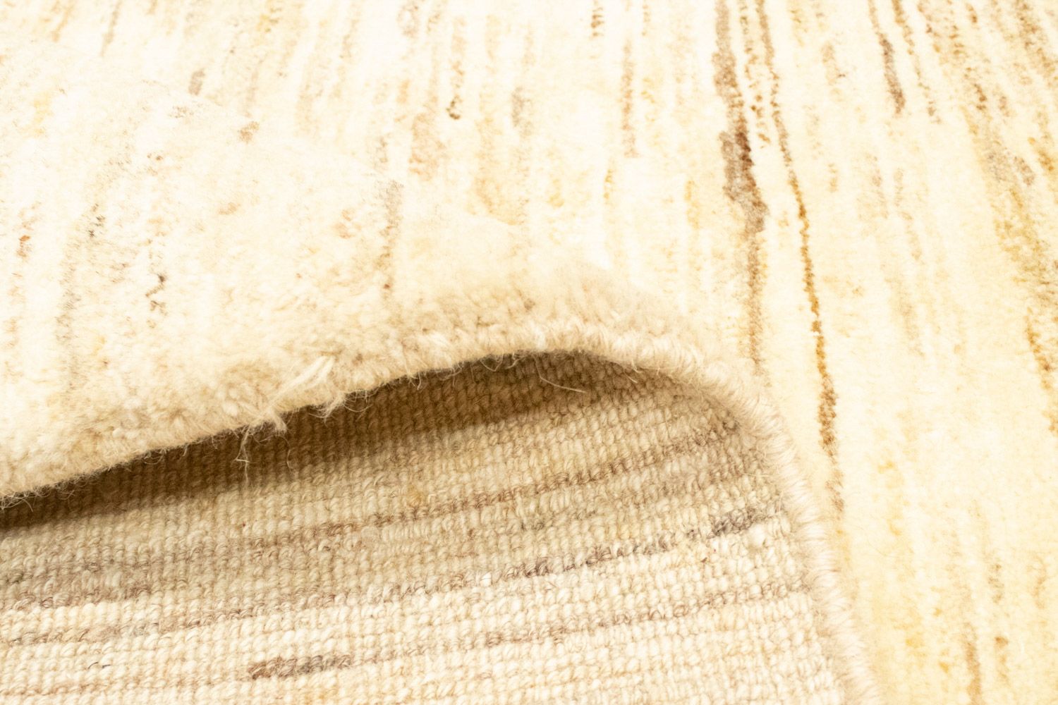 Gabbeh-tæppe - Persisk - 193 x 117 cm - beige