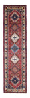 Løber Persisk tæppe - Nomadisk - 300 x 81 cm - mørkerød