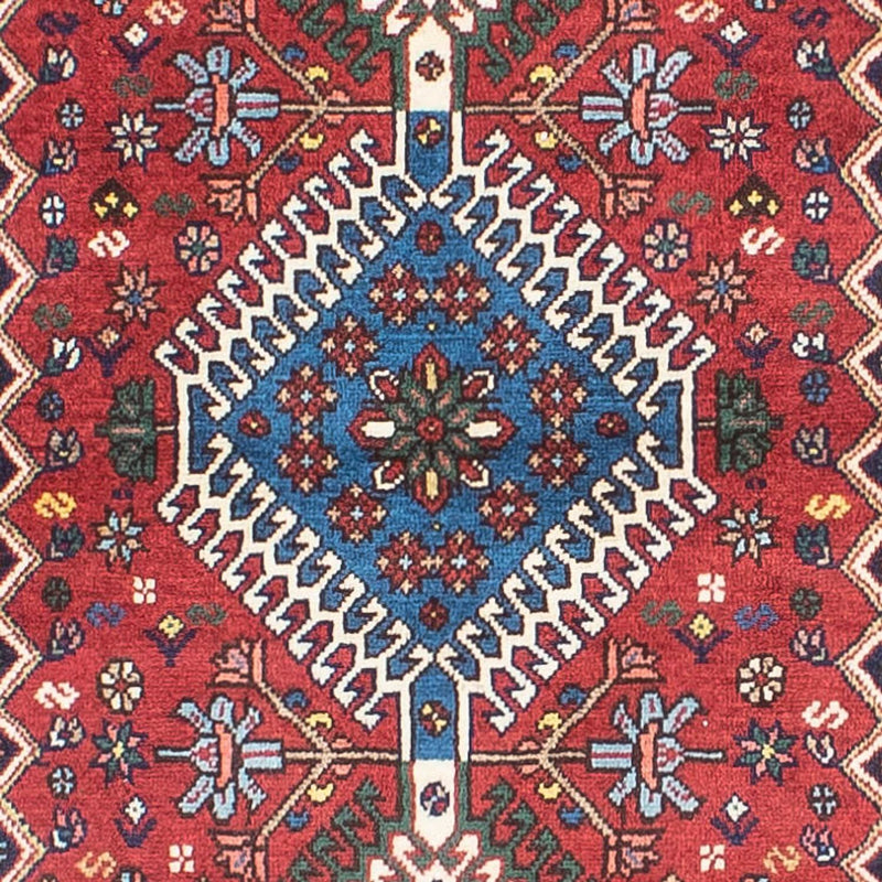 Løber Persisk tæppe - Nomadisk - 300 x 81 cm - mørkerød