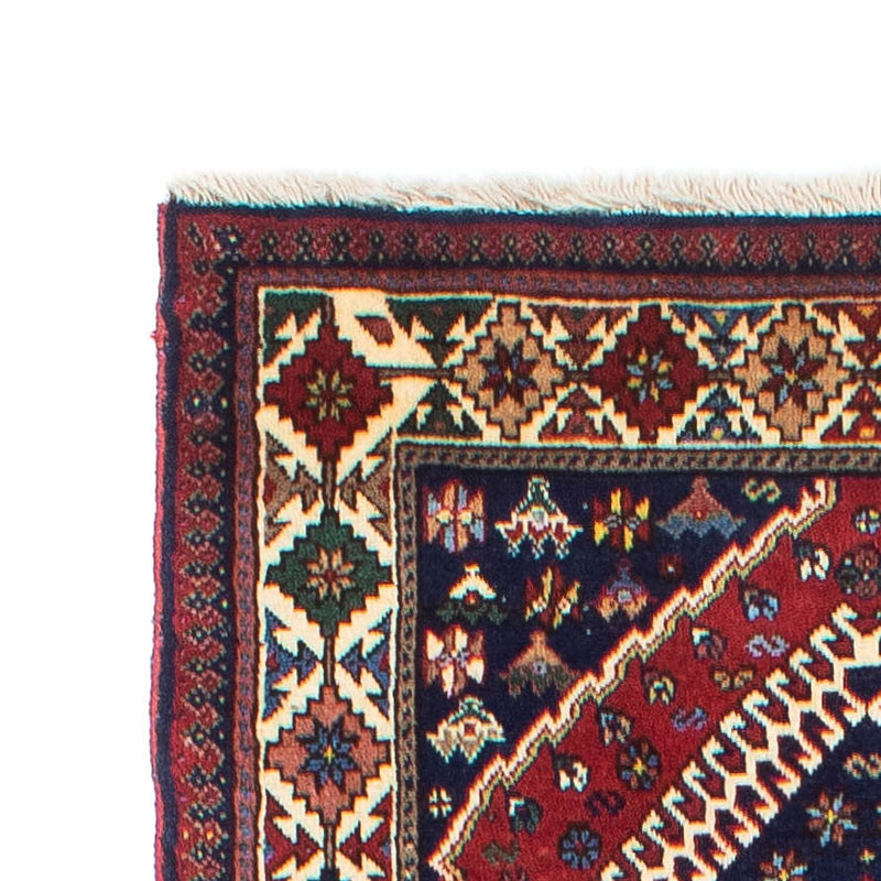 Løber Persisk tæppe - Nomadisk - 300 x 81 cm - mørkerød