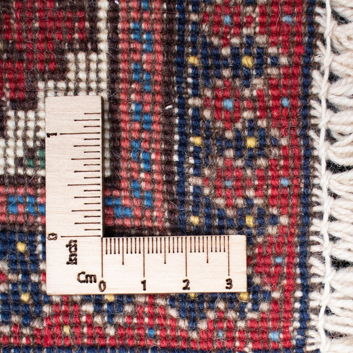 Løber Persisk tæppe - Nomadisk - 300 x 81 cm - mørkerød