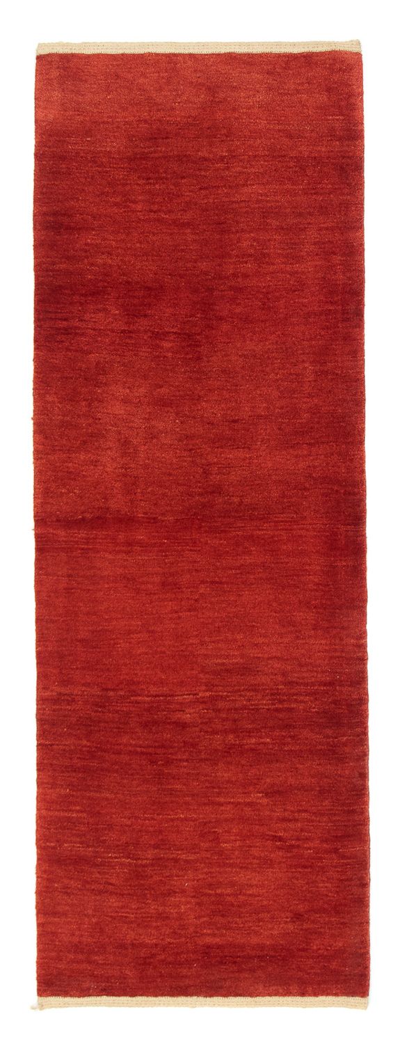 Løber Gabbeh-tæppe - Persisk - 245 x 85 cm - rød